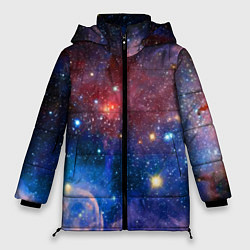 Женская зимняя куртка Ошеломительный бескрайний космос
