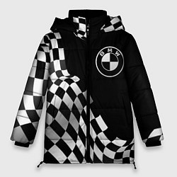 Женская зимняя куртка BMW racing flag