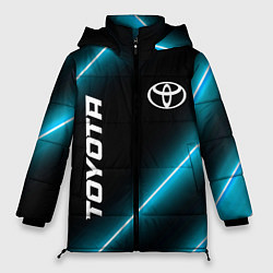 Женская зимняя куртка Toyota неоновые лампы
