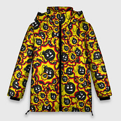 Женская зимняя куртка Serious Sam logo pattern