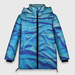 Куртка зимняя женская Мятая ткань - fashion - wave, цвет: 3D-светло-серый