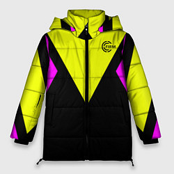 Куртка зимняя женская FIRM прямиком из восьмидесятых, цвет: 3D-черный