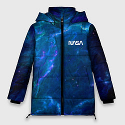 Куртка зимняя женская Бескрайний космос - Nasa, цвет: 3D-черный