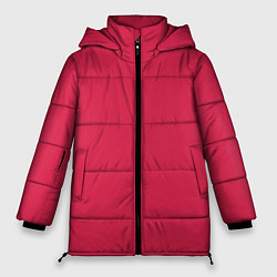 Куртка зимняя женская Viva magenta pantone textile cotton, цвет: 3D-черный