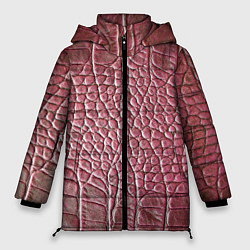 Женская зимняя куртка Кожа крокодила - мода - текстура