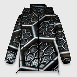 Женская зимняя куртка Geometry abstraction