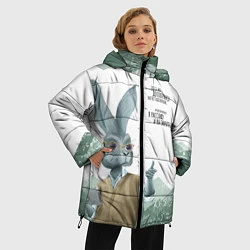 Куртка зимняя женская Препод в институте, цвет: 3D-светло-серый — фото 2