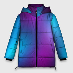 Куртка зимняя женская НЕОНОВЫЙ ГРАДИЕНТ, цвет: 3D-черный