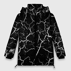 Женская зимняя куртка Треснувшая текстура