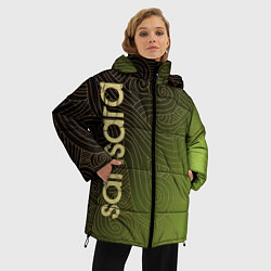 Куртка зимняя женская Sansara, цвет: 3D-черный — фото 2