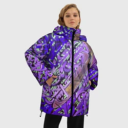 Куртка зимняя женская Calligraphic Japan, цвет: 3D-светло-серый — фото 2