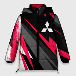 Куртка зимняя женская Mitsubishi fast lines, цвет: 3D-черный