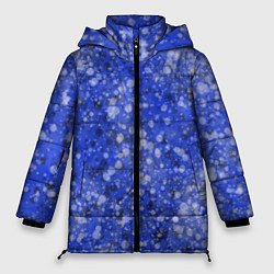 Куртка зимняя женская Снег в ночи, цвет: 3D-светло-серый