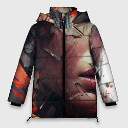 Куртка зимняя женская Аннигиляция, цвет: 3D-светло-серый