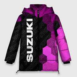 Женская зимняя куртка Suzuki pro racing: по-вертикали