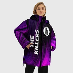 Куртка зимняя женская The Killers violet plasma, цвет: 3D-черный — фото 2