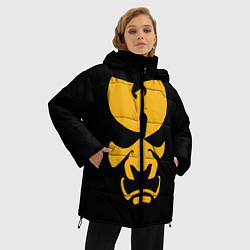 Куртка зимняя женская Wu-Tang Clan samurai, цвет: 3D-светло-серый — фото 2