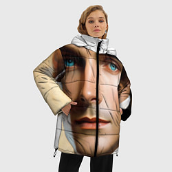 Куртка зимняя женская Дориан Грэй, цвет: 3D-красный — фото 2