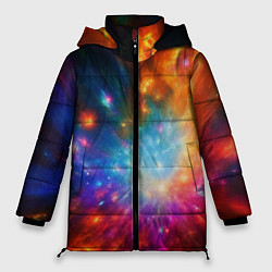 Женская зимняя куртка Космическая многомерность