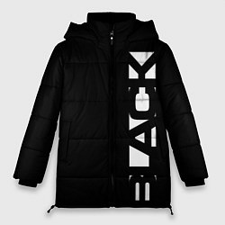 Женская зимняя куртка Black minimalistik
