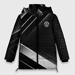 Куртка зимняя женская Volkswagen sign, цвет: 3D-светло-серый