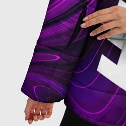 Куртка зимняя женская HIM violet plasma, цвет: 3D-черный — фото 2