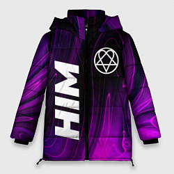 Женская зимняя куртка HIM violet plasma