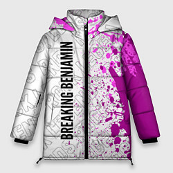 Женская зимняя куртка Breaking Benjamin rock legends: по-вертикали