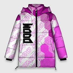 Куртка зимняя женская Doom pro gaming: по-вертикали, цвет: 3D-черный