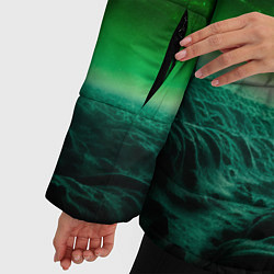 Куртка зимняя женская Космический шторм, цвет: 3D-светло-серый — фото 2