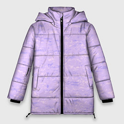 Женская зимняя куртка Текстура лавандовый горизонтальный