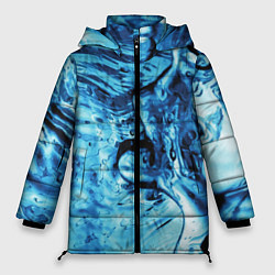 Куртка зимняя женская Водная фантазия, цвет: 3D-светло-серый