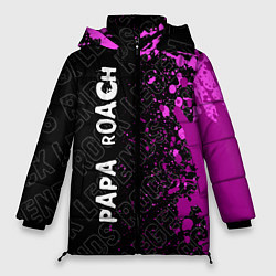 Женская зимняя куртка Papa Roach rock legends: по-вертикали