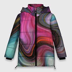 Куртка зимняя женская Pink wave, цвет: 3D-черный