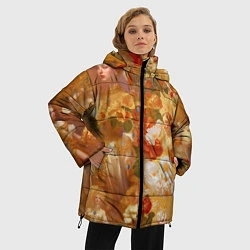 Куртка зимняя женская Девушки в золоте, цвет: 3D-черный — фото 2