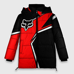 Куртка зимняя женская Fox мотокросс - красный, цвет: 3D-красный