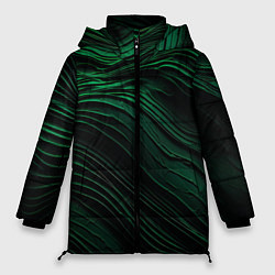 Женская зимняя куртка Dark green texture