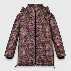 Женская зимняя куртка Сокол в стиле модерн - паттерн