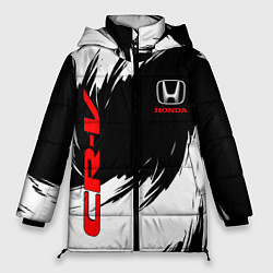 Женская зимняя куртка Honda - белые краски