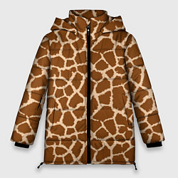 Женская зимняя куртка Кожа жирафа - giraffe