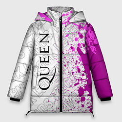 Женская зимняя куртка Queen rock legends: по-вертикали