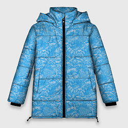 Женская зимняя куртка Зимний снежный паттерн