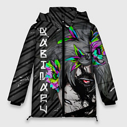 Куртка зимняя женская Адский рай - пустой Габимару, цвет: 3D-черный