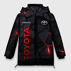 Женская зимняя куртка Toyota - плиты с эффектом свечения