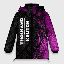 Куртка зимняя женская Thousand Foot Krutch: Rock Legends, цвет: 3D-черный