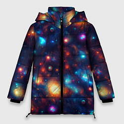 Женская зимняя куртка Бесконечность звезд