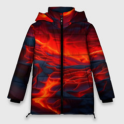 Куртка зимняя женская Текущая магма, цвет: 3D-светло-серый