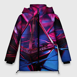 Куртка зимняя женская Пространственное вдохновение, цвет: 3D-светло-серый