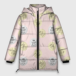 Куртка зимняя женская ВИП персона, цвет: 3D-светло-серый