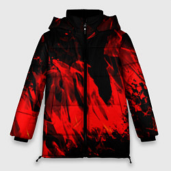 Женская зимняя куртка Красное пламя